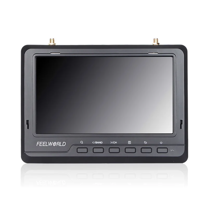 FPV720 7 дюйм, монитор 1024x600 ips Dual 5,8G 32CH многоразовый приемник Feelworld lcd монитор 7 дюймов беспроводные беспилотные дроны