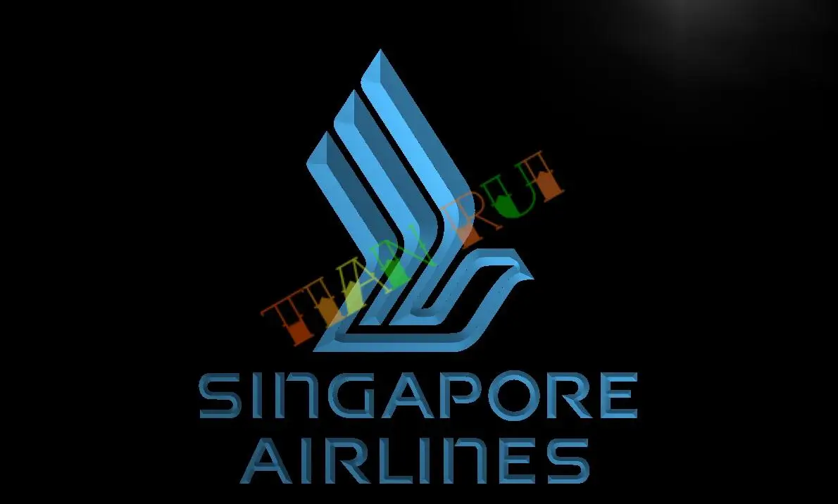 

LG163- Singapore Airlines LED Neon Light Sign hang sign home decor crafts