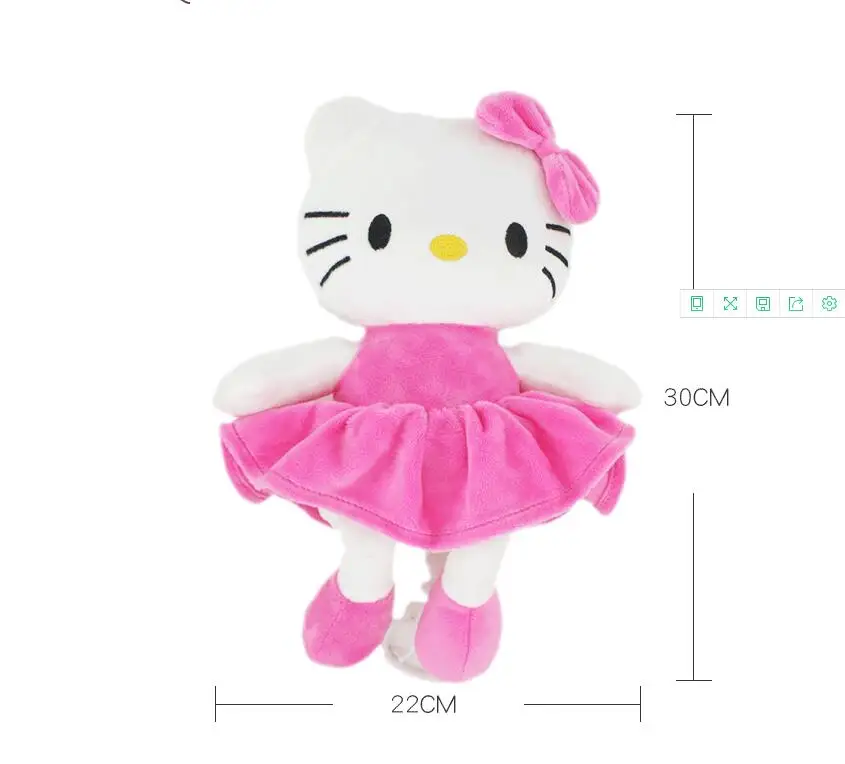 hello kitty angel plush