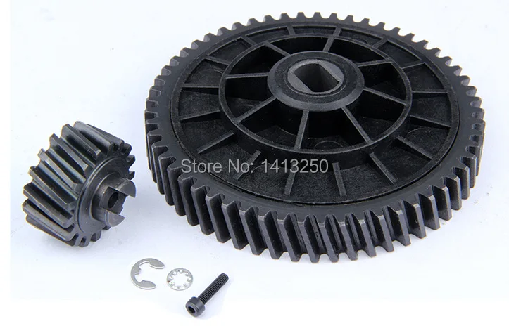 

57T/17T Lean Metal Gear 57t metal spur gear for 1/5 scale HPI KM BAJA 5B 5T 5sc rc car parts