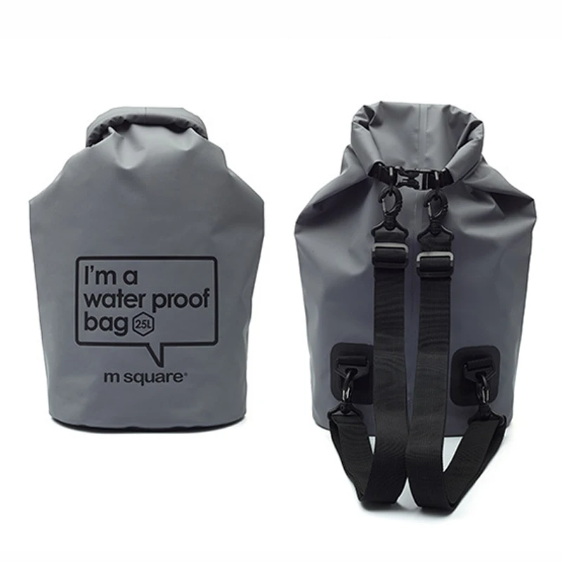 12L 25L водонепроницаемый плавательный мешок сверхлегкий рюкзак камера телефон сумка для хранения каякинга дрейфующих плавающий катание на лодках кемпинг