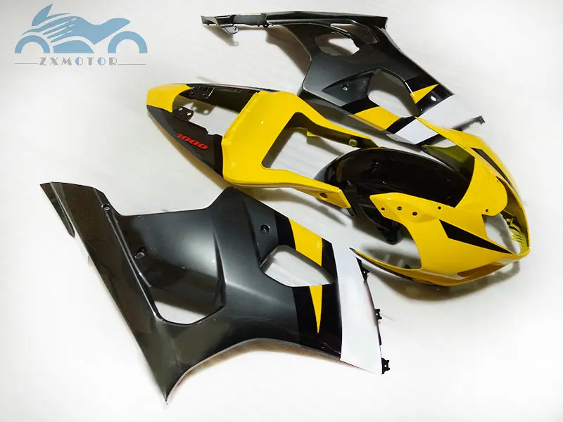 Рынок запчастей АБС обтекатель наборы для SUZUKI K3 GSXR1000 03 04 мотора Спортивные Гонки