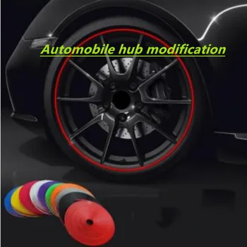 

8M Automobile wheel trim strip FOR Nissan Sunny March Murano Geniss,Juke,Almera qashqai Car-Styling sticker Accessories