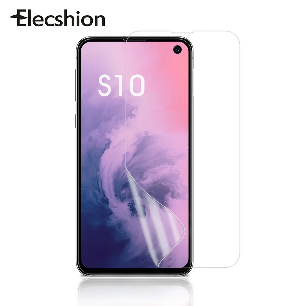 

For Samsung Galaxy Note 10 S10 Plus S10E S10 TPU Screen Protector Full Cover Screen Protector Silicone TPU Film Hydrogel Sticker