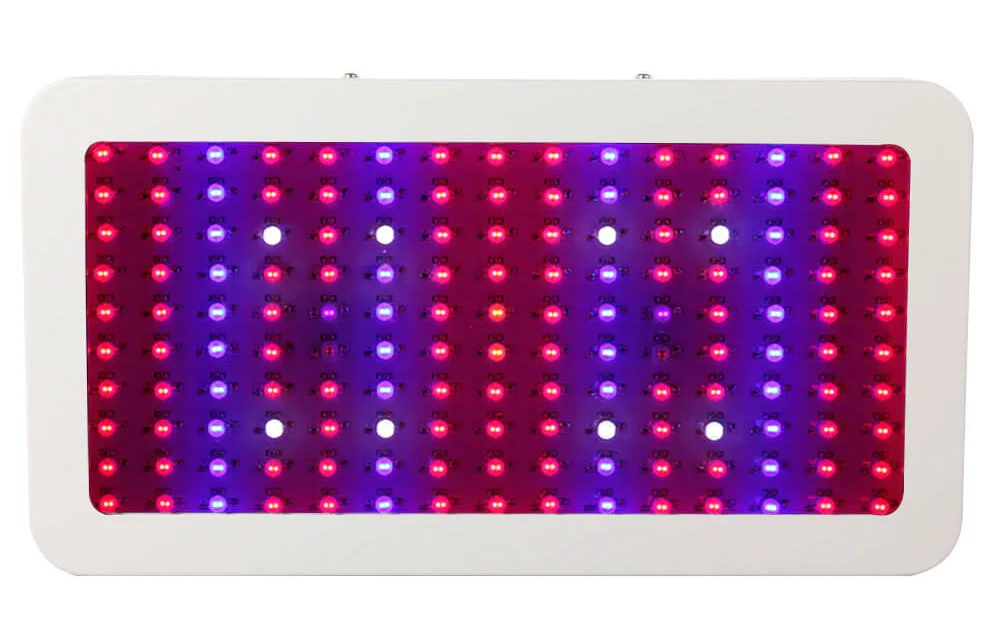 1500 Вт полный спектр светодиодный Grow Light с 150 шт. 10 Вт двойные чипы для комнатных растений для растений; для овощей и цветов. Больше света