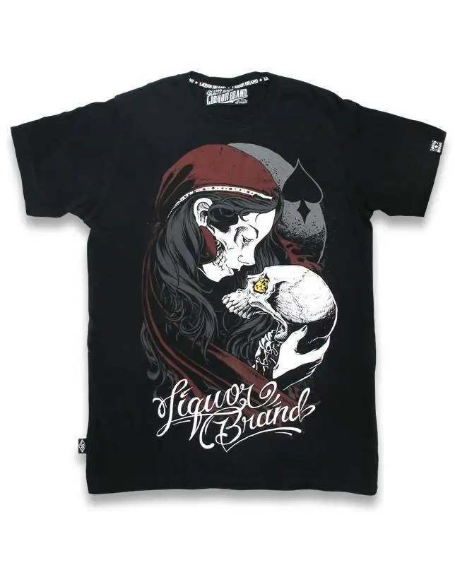 New Brand Hot Herren Diamond Gypsy T-Tee Shirt.Tattoo Oldschool Custom Clothing Style Tee Shirt | Мужская одежда