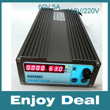 

CPS6005 Mini Precision Compact Digital Adjustable Switching DC Power Supply OVP/OCP/OTP low power 60V 5A 110V-220V CPS-6005