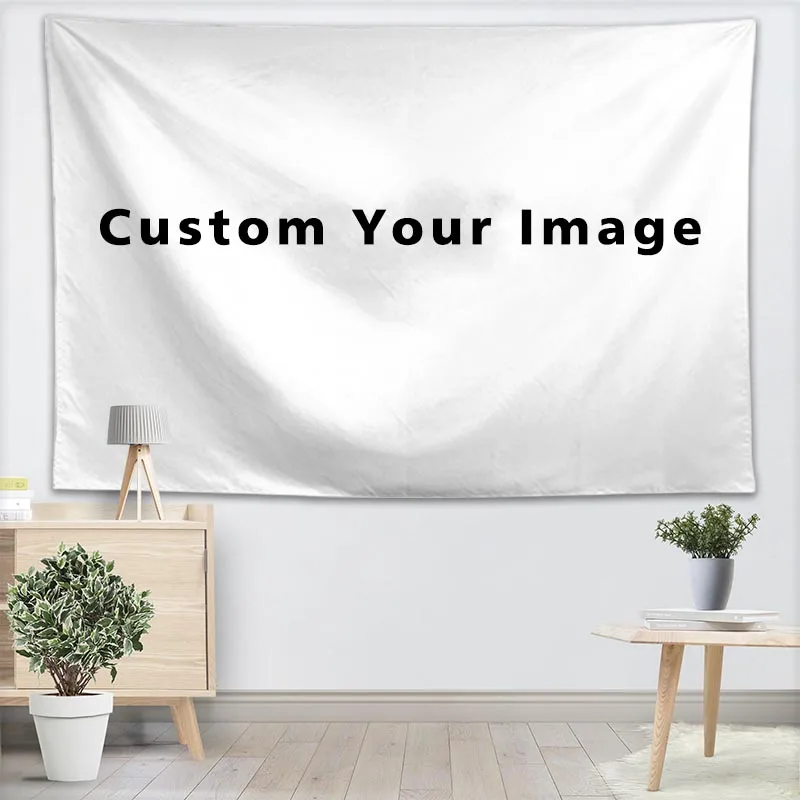 

Customize Your Pattern Wall Tapestry Home Decoration Wall Carpet Rectangular Modern Printing Fabric Yoga Mat Blanket Tapestry