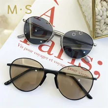 Винтаж солнцезащитные очки для женщин Квадратные Солнцезащитные очки для женщин зеркальные очки Классические Модные женские сплав ноги Óculos UV400