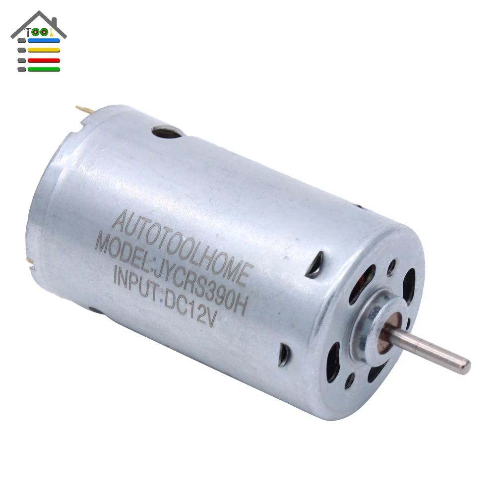 

Micro 6-12V DC Motor High Torque Gear for Traxxas R/C Power Wheels PCB Hand Drill Toy Model Tool 2.3mm Shaft High Speed Motor