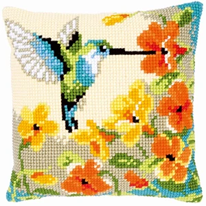 

JCS Birds Cross-stitch Cushion Kit Diy Chunky Pillowcase CX0684 100% Acrylic Yarn Embroidery Kits Color Tapestry pillow