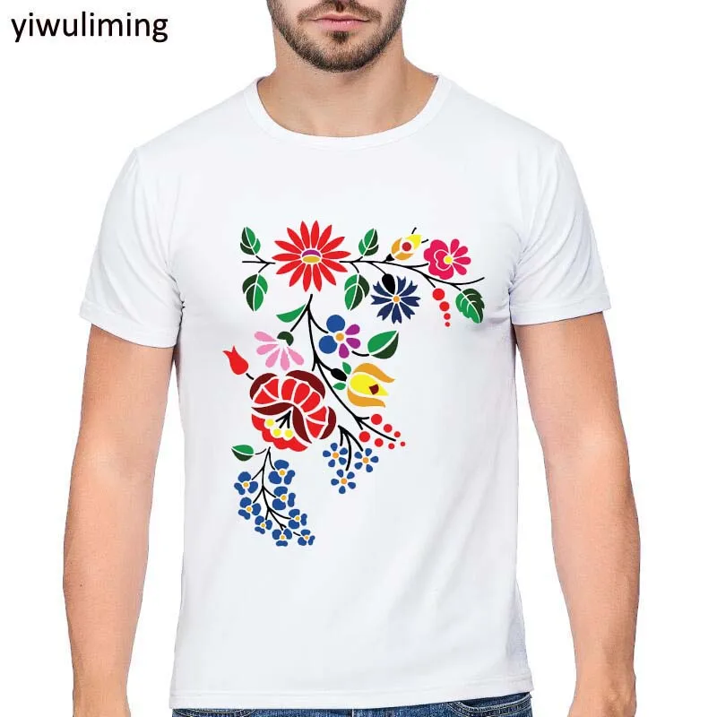 

Men T-shirt Fashion Hungary National Flag Fans Men's T Shirt O-Neck White Summer T-shirt for Men