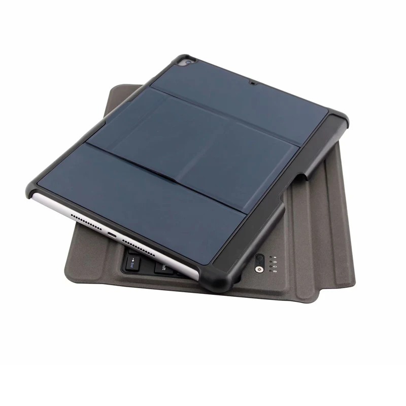 Ультра тонкий беспроводной Bluetooth клавиатура Стенд кожаный защитный чехол для iPad 9