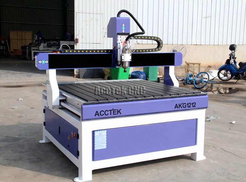 Гравировальный станок для деревянной гитары acctek 1200*1200 мм настольный мини с ЧПУ 3d