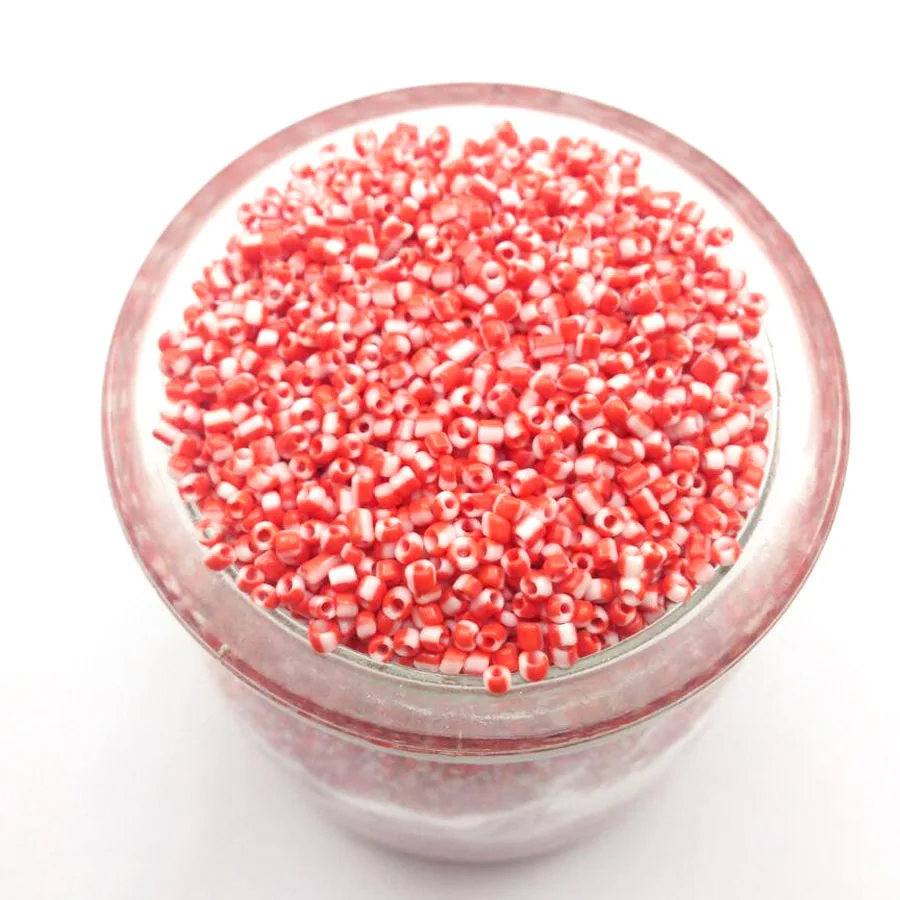 16 г 1000 шт 2 мм Разноцветные Круглые бусины для одежды бисер стеклянные ручной
