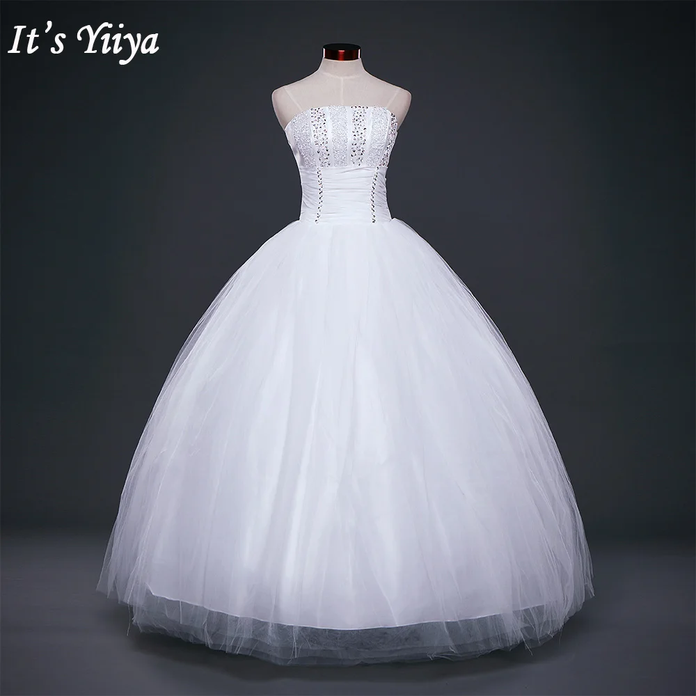 HOT Free shipping white princess wedding dress 2017 plus ...
