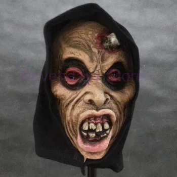 

2018 New Horror Skull Face Mask Halloween Masquerade Mask Latex Horror Ghost Mask Party Cosplay Masks Free Shipping
