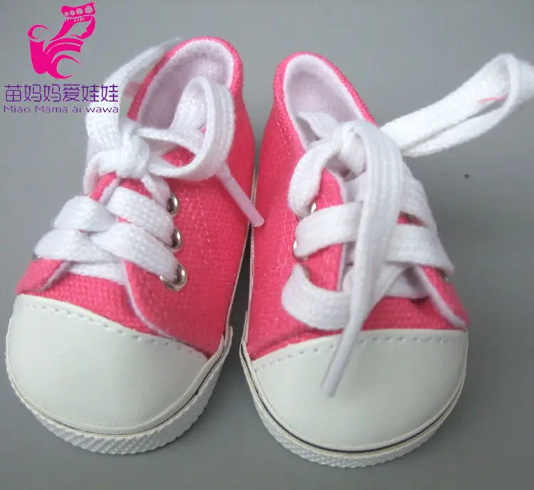 7 см кукольная обувь подходит для 43 см Новорожденные куклы Reborn baby Doll Shoes sneacker 18 дюймов Кукла спортивная обувь