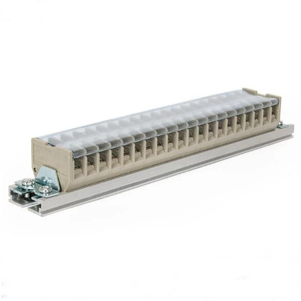 

Rail type terminal block connector terminal block type terminal block 15A 20 bit wire junction box
