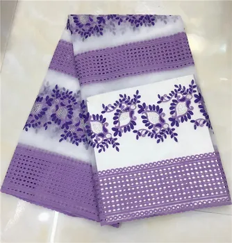 

2019 high quality nigerian french lace embroidered tulle lace fabric for wedding dress Multicolor African lace fabric 5yards/lot