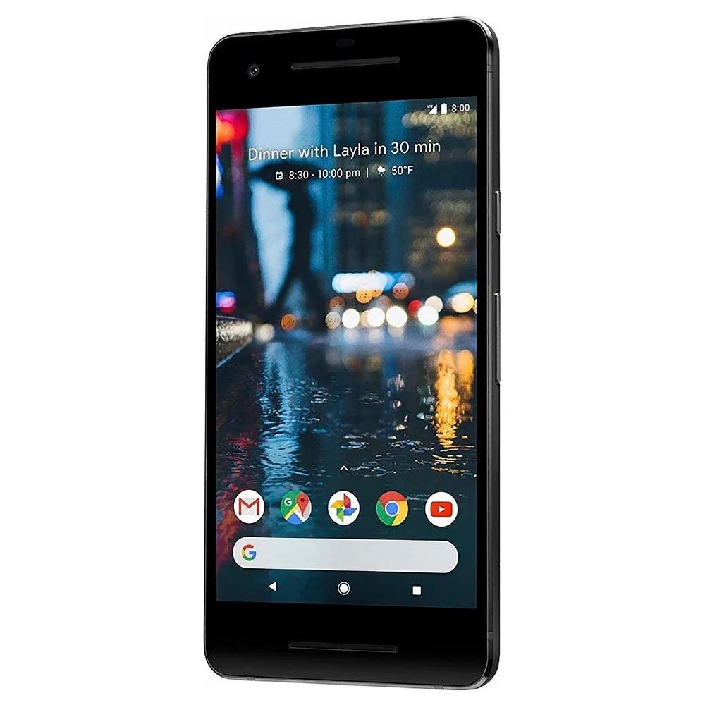 Для Google Pixel 2(версия ЕС 4 Гб Оперативная память 64 Гб 128 Гб Смартфон 5,0 ''Snapdragon 835 Octa Core 2700 мАч отпечатков пальцев 4 аппарат не привязан к оператору сотовой связи для мобильного телефона