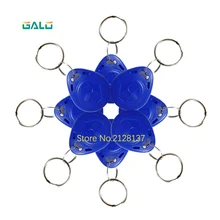 Galo 100 шт./лот RFID Card 125 кГц(синий цвет красный, желтый) для RFID считыватель клавиатуры Система контроля доступа