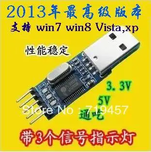 FREE SHIPPING Usb ttl serial brush plate pl2303hx module mcu stc download cable