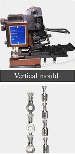 TL-DZMV Вертикальная прессформа установка для обжима проводов Европейский тип OTP Механическая прессформа терминал обжимной машины аппликатор