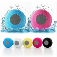 Waterproof Bathroom font b Bluetooth b font Speaker Sucker Wireless Subwoofer Loudspeaker Support vehicle for Xiaomi