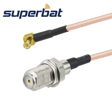Supetbat UMTS антенный гибкий кабель F Женский Джек штекер mcx вилка правый угол для широкополосный маршрутизатор Ericsson W30 W35