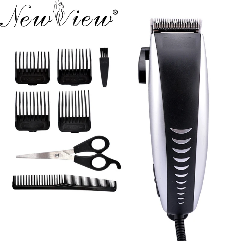Pаспродажа NewView Электрический триммер для стрижки волос Профессиональные стрижка машина триммер для бороды машинка для стрижки