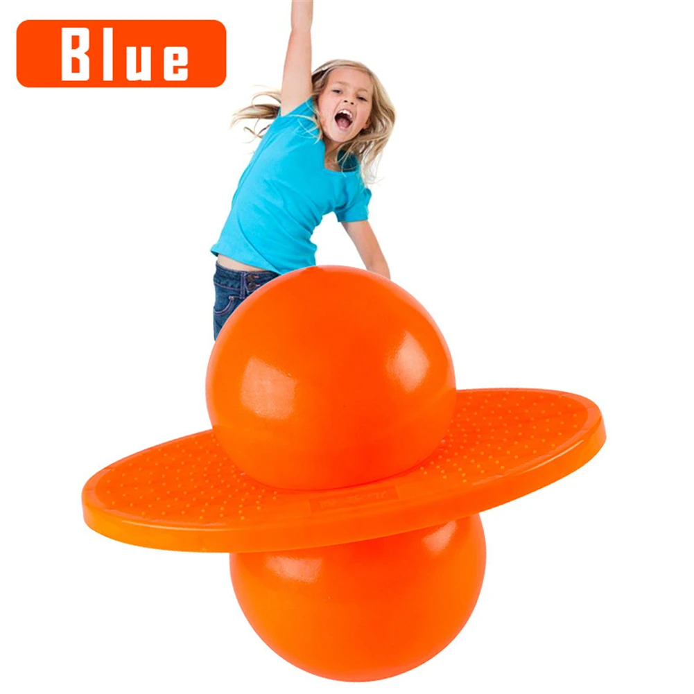 Pogo мяч бункера Спорт высокий баланс отказов доска для прыжков спортивная футболка с насос Пневматический для детей