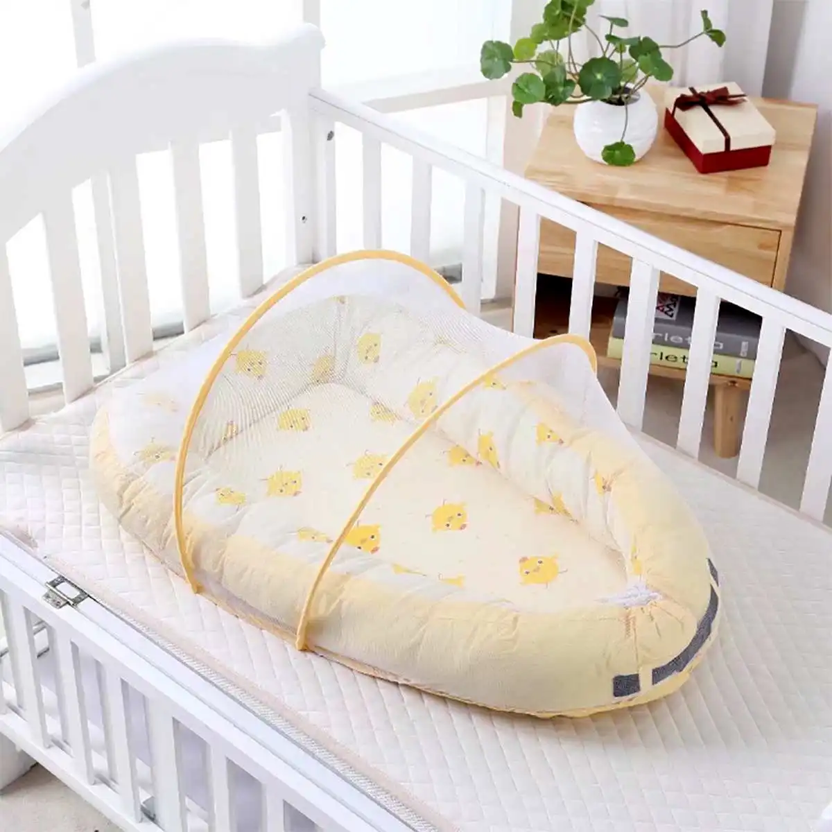 Детская кровать Alcofa Nest портативная кроватка для путешествий детская хлопковая Колыбель переносная люлька для новорожденных люлька бампер