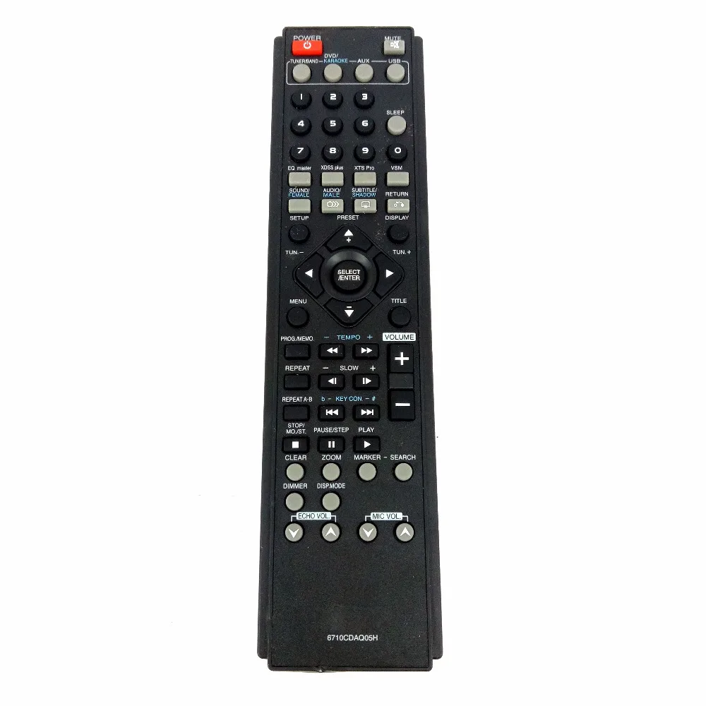 Used Original for LG home theater DVD Remote control 6710CDAQ05H for MBD D62X LF K9150 FB K162Q