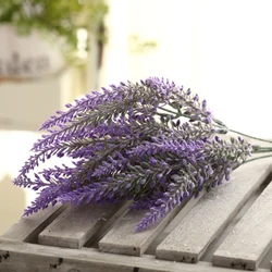 Lavender Artificial Flower Arrangement for Home and Garden Decor, Christmas and Photo Props, Romantic Decorative Touch, Wholesale Option Available (Blue)