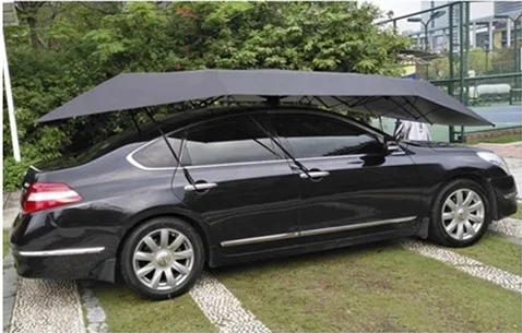 Крыша автомобиля водонепроницаемый-портативный автомобильный Зонт 4,0 м Ручной портативный
