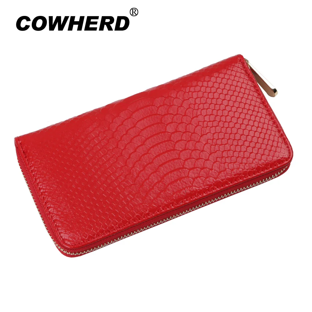 comicsahoy.com : Buy Best Selling Long Wallet Women Genuine Leather Purse Female Fashion Stone ...