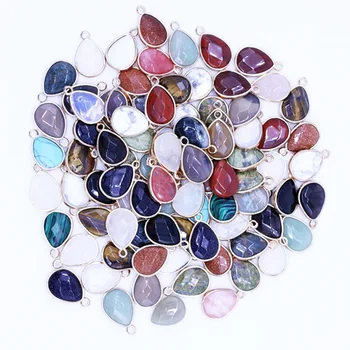 

Natural stone mixed color diy pendant mix color