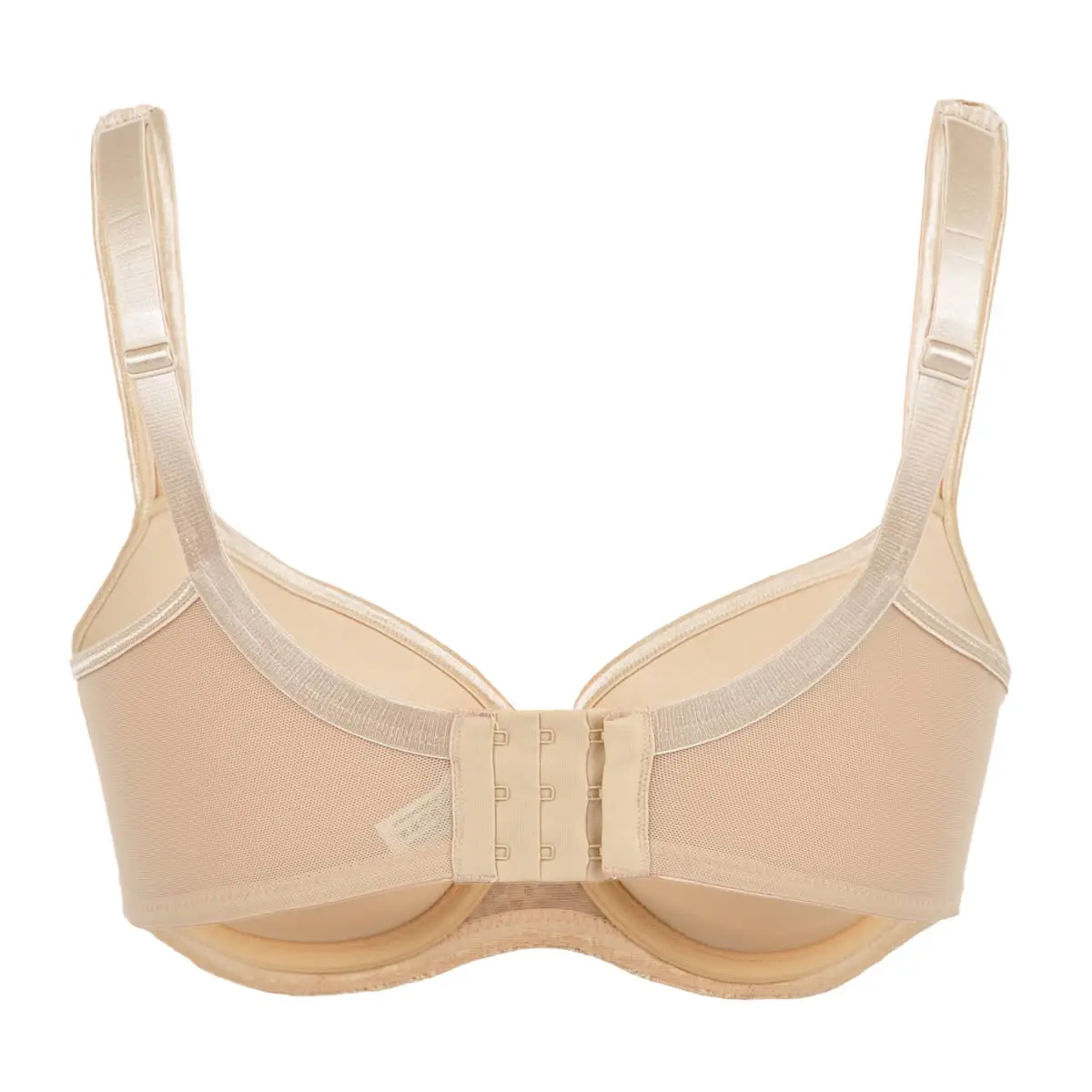Women's Full Coverage Embroidered Underwire Balconette Everyday Bra