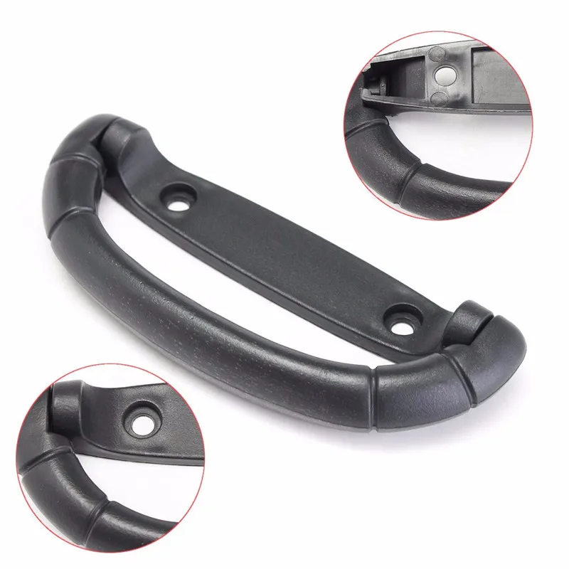 

Smooth Lines Plastic Case Handle for Guitar case Musical case or Luggage Black