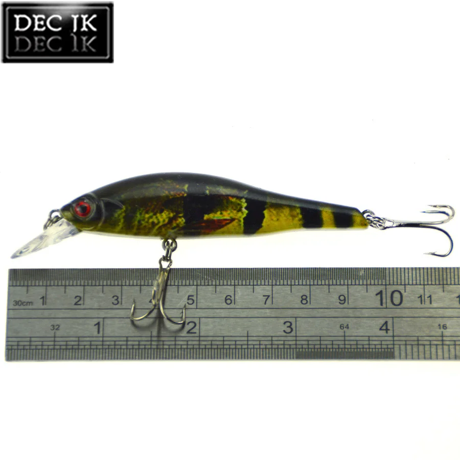 1PS Minnow Laser Hard Fishing Bait Swimbait Tackle Peche Sea Lure Jerkbait Wobblers Crankbaits 3D Eyes Artificial Lures For Fish (10)