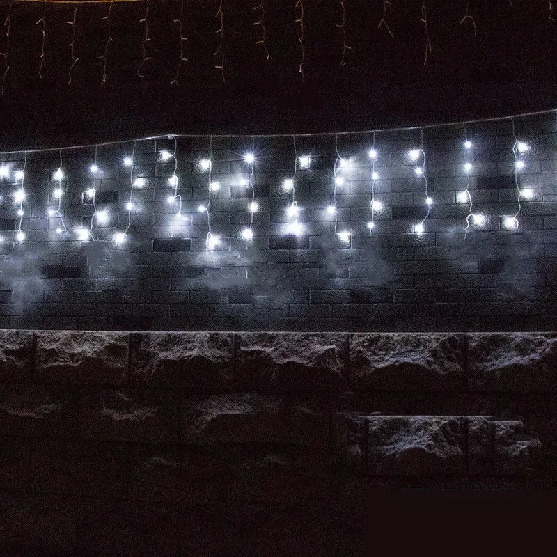 Гирлянда занавеска в виде сосулек со 144 светодиодами 3 м х 1 м|fairy lights|string fairy lightsfairy