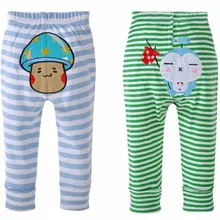 1 шт. Детские рр штаны для детей возрастом до 2 лет для маленьких мальчиков женский для маленьких мальчиков девушки хлопок мультфильм однотонные мягкие брюки