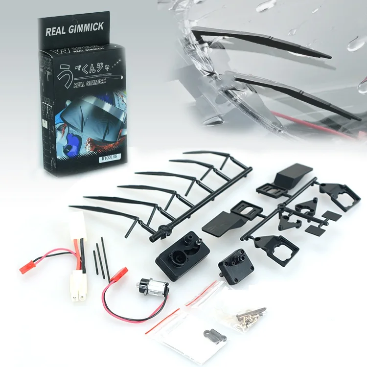 

YUKALA RC Car accessories/parts 1:10 RC car electric real Gimmick wiper with motor