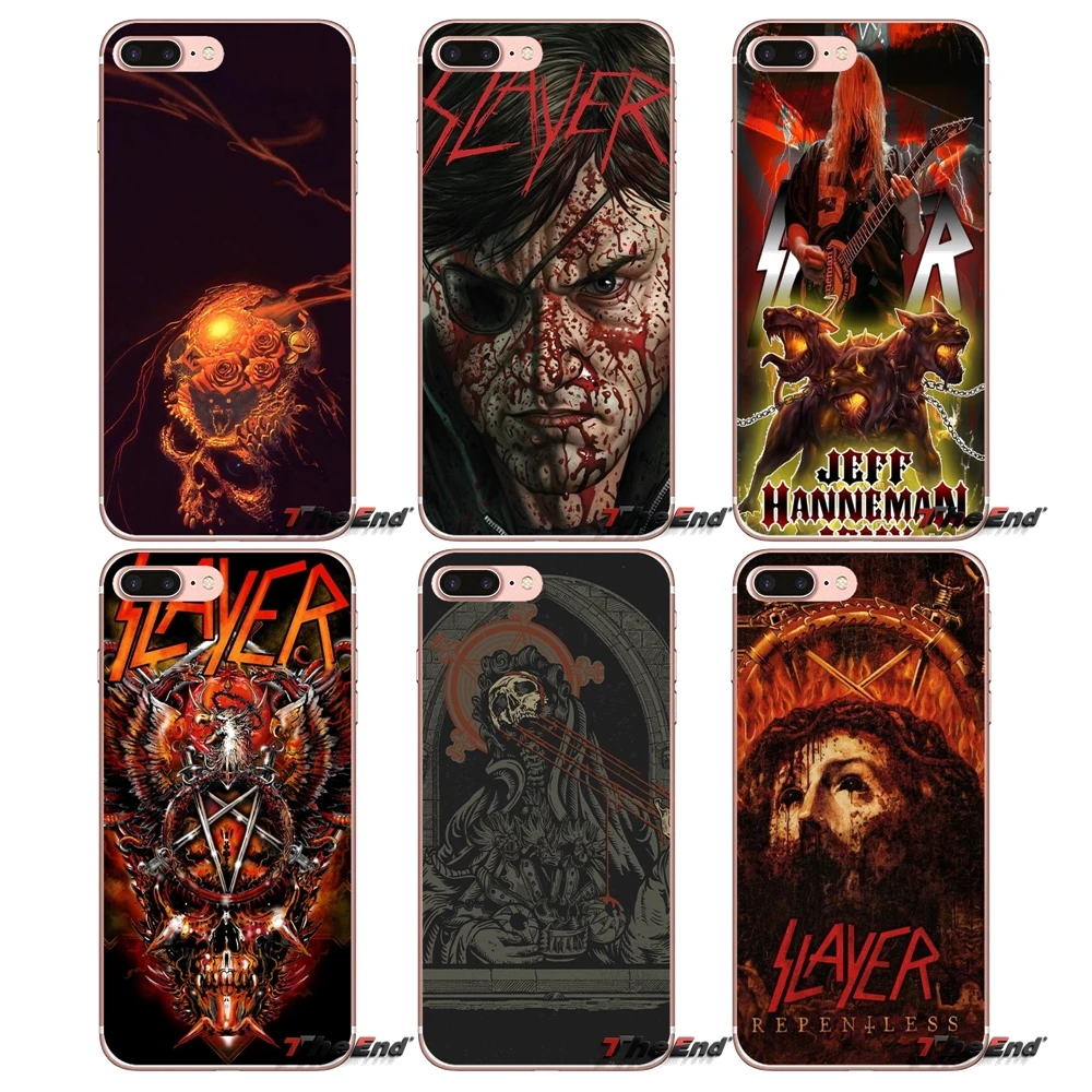 Прозрачный чехол из ТПУ для кожи Slayer Repentless Xiaomi Redmi 4 3 3S Pro Mi3 Mi4 Mi4i Mi4C Mi5 Mi5S Mi Max Note 2 |