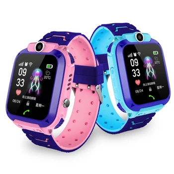 

Kids Smartwatch Children Smart Watch Smart Waterproof Tracker Remote Photography GPS SOS Anti-lost Call/Message Reminding watch