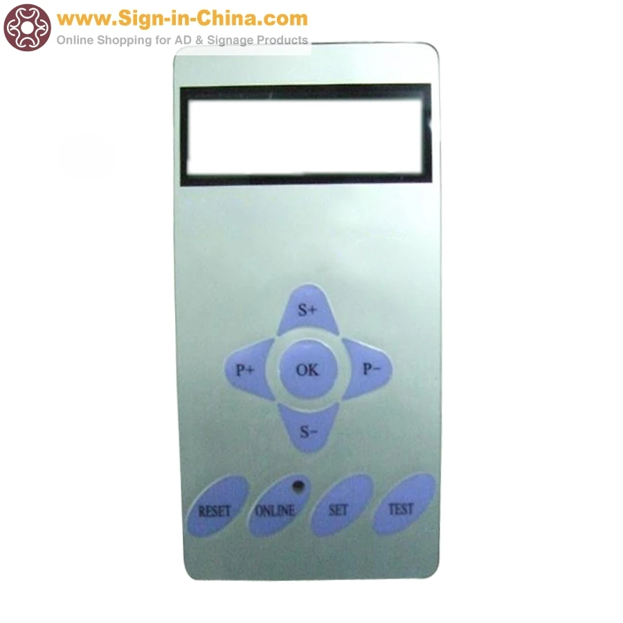 

Control Panel Control Decal with Button Board for Redsail Vinyl Plotting Cutter