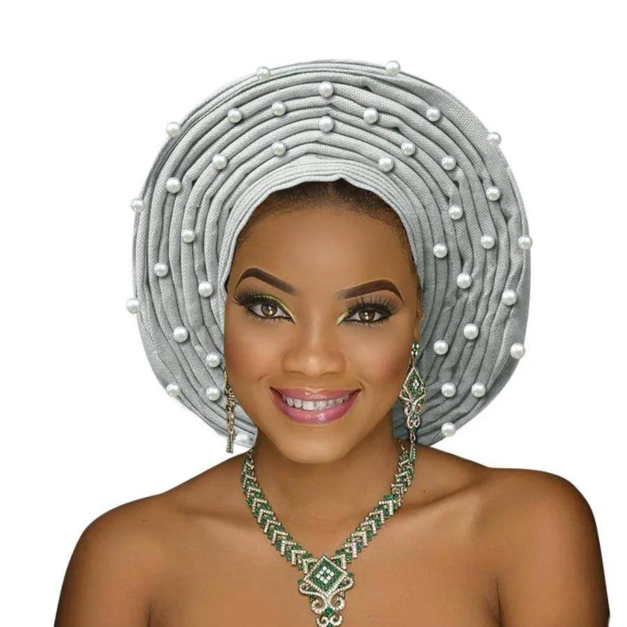 african headtie aso oke gele headtie african head wrap fashion nigerian aso ebi gele turban women aso oke head gear (15)