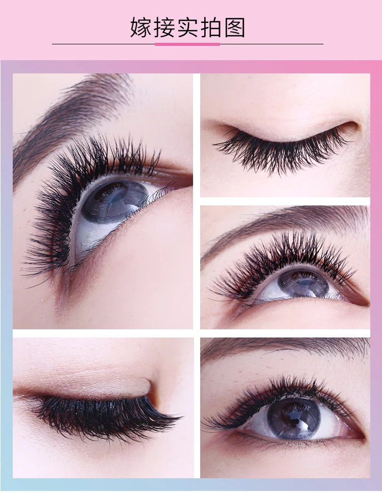 YY Shape Eyelashes Extensions Double Tip Lash Eyelash Cilios Y Natural Easily Grafting Y Style Volume Eye lashes Faux Mink