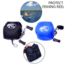 Новое поступление Катушка Сумка супер легкий сильный неопрен спиннинг рулонная сумка baitcasing круглая рыбацкая сумка защитный чехол крышка Держатель